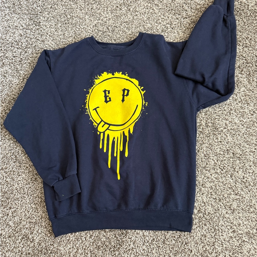 Eleven Paris Navy sweatshirt in medium